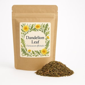 Dandelion Leaf | Organic Dandelion Leaf | Dandelion Leaf Tea | Taraxacum officinale Premium Grade | Herbal