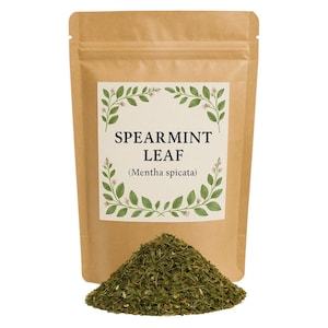Spearmint Leaf | Real Natural Mint Leaf | Herbs | Botanical |Spearmint Premium Grade | Herbal