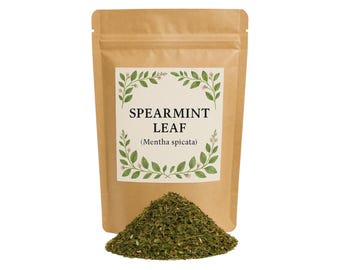 Spearmint Leaf | Real Natural Mint Leaf | Herbs | Botanical |Spearmint Premium Grade | Herbal