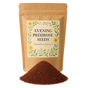 Evening Primrose Seeds | Evening Primrose Tea | Oenothera Biennis Premium Grade | Herbal