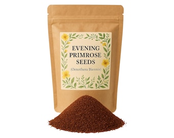Evening Primrose Seeds | Evening Primrose Tea | Oenothera Biennis Premium Grade | Herbal