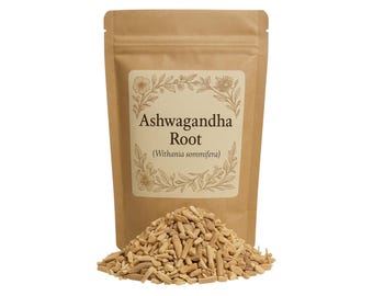 Ashwagandha Wurzel | Withania Somnifera Radix Premium Grade | Pflanzlich