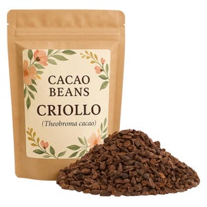 Cacao |  Cocoa Nibs | Cacao Beans Cuts | Cocoa | Theobroma cacao | Premium Grade | Herbal