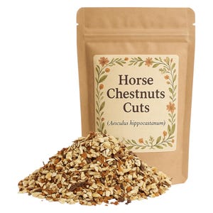 Horse Chestnuts, cut/s organic / Organic Horse Chestnuts, c/s (Aesculus hippocastanum) / Horse Chestnuts (Organic)