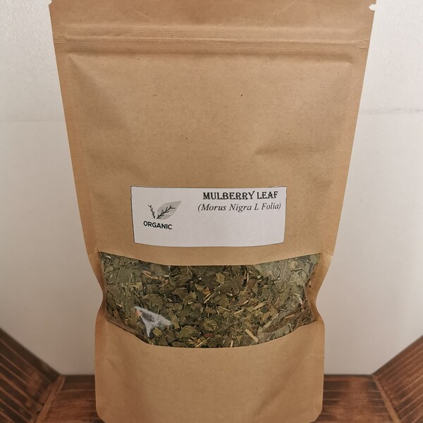 Organic Dried Mulberry Leaf | Mulberry Leaves | Mulberry Tea | Dried Herb | Dried Botanicals | Herbal Tea ORGANIC Morus Nigra L Folia