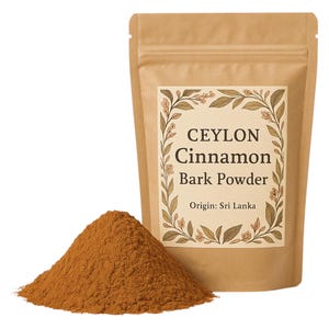 Cinnamon Bark Powder | Ceylon Cinnamon Powder | Cinnamomum burmanii | Cinnamomum zeylanicum Premium Grade | Herbal
