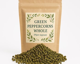 Green Peppercorns | Green Pepper |  Piper nigrum Premium Grade | Herbal