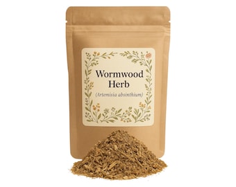 Wormwood Herb | Wormwood | Organic Wormwood | Artemisia absinthium | Wormwood Herb Tea | Herbs | Botanical | Metaphysical