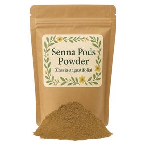 Senna Pods Powder  | Senna alexandrina | Hojas De Sen Premium Grade | Herbal