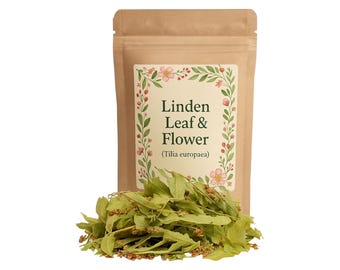 Linden  Tea | Linden Flowers | Linden Leaf | Tilia Europea Premium Grade | Herbal