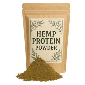 Hemp Protein Powder |  Raw, Pure, Plant Protein, Vegan Superfood Premium Grade | Herbal