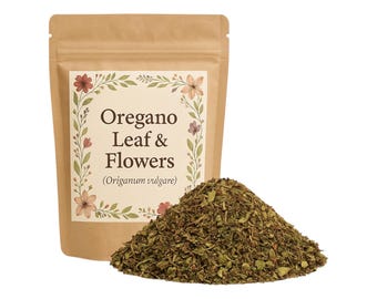 Oregano Leaf & Flowers | Oregano | Wild Oregano | Origanum vulgare  | Oregano Tea | Oregano Herb | Bulgarian Mountain Oregano