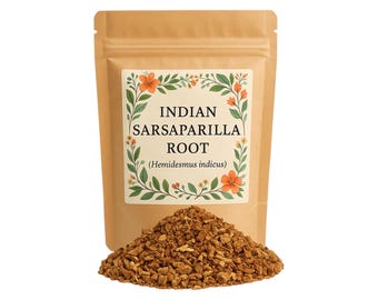Indian or Mexican Sarsaparilla Root |  Smilax Medica | Hemidesmus indicus Premium Grade | Herbal