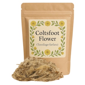 Coltsfoot Flower | Tussilago farfara | COLTSFOOT Flower Tea | Tusilago Farfara Flos Premium Grade | Herbal