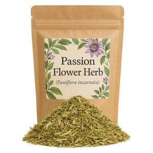 Passion Flower Herb | Passiflora Incarnata Premium Grade | Herbal