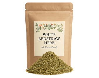 Hierba de galio blanco / Galium Album de primera calidad / Hierbas