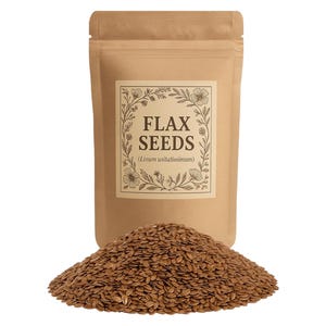 Flax Seeds |  Linum Usitatissimum Premium Grade | Herbal
