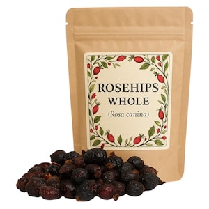 Rosehips For Tea | Whole  Rosehips | Rosa canina Premium Grade | Herbal