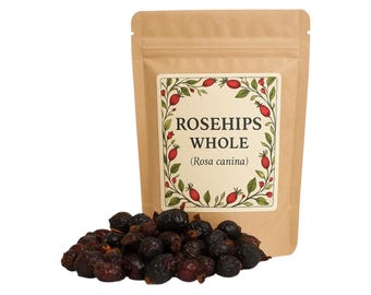 Rosehips For Tea | Whole  Rosehips | Rosa canina Premium Grade | Herbal