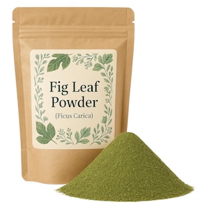 Fig Leaf Powder | Ficus Carica Folia Premium Grade | Herbal
