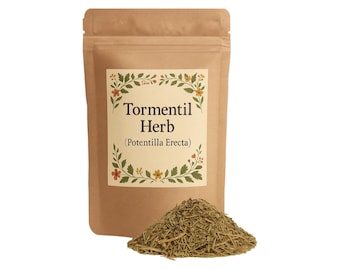 Tormentil Herb | Tormentil | Potentilla erecta Premium Grade | Herbal
