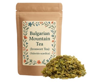 Bulgarian Mountain Tea | Mountain Tea | Ironwort Tea |  Sideritis scardica | Sideritis Tea | Organic Herbs | Tea | Bio Mountain Tea