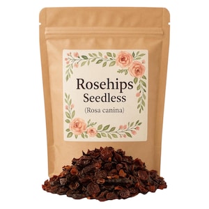 Rosehips Seedless | Rosa Canina | Wildcrfated | Ogranic | Natural | Conventional | Herbs Premium Grade | Herbal