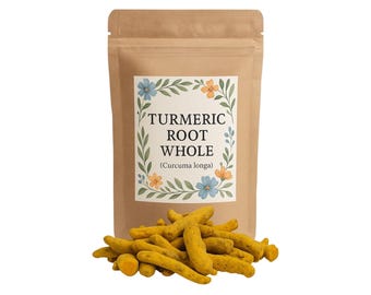Turmeric Root | Whole | Curcuma Longa Premium Grade | Herbal