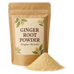 Ingwerwurzelpulver | (Zingiber officinale) Premium Grade | Pflanzlich