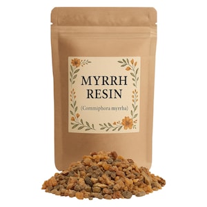 Myrrh Resin | Potent | Grade A ++ |  Commiphora Myrrha Premium Grade | Herbal