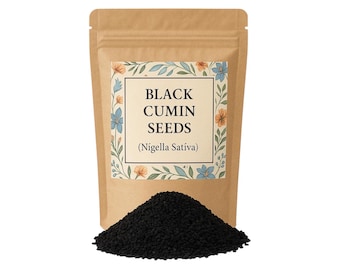 Black Cumin Seed | NIGELLA SATIVA | Nigella | Black Seeds - Kalonji  Semilla de Comino Negro Herbs Premium Grade | Herbal