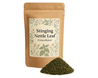 Nettle Leaf Tea | Nettle Leaf | Organic | Natural | Herbalist | Herbs | Botanical | Nettle Organic Herbal Tea 100% Pure