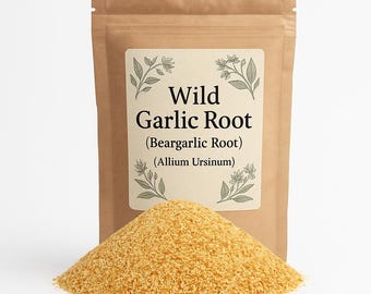Bear Garlic Root | Wild Garlic Root | Allium Ursinum Premium Grade | Herbal