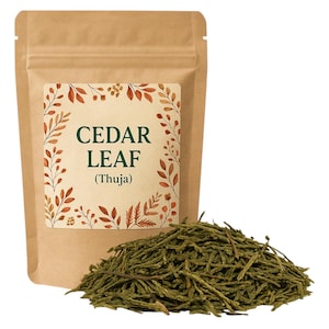 CEDAR LEAF | Thuja Leaf |  | Wild harvested Premium Grade | Herbal