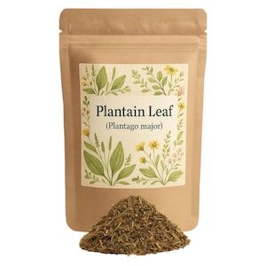 Plantain Leaf | Plantago Major | Plantain Tea | Premium Grade | Herbal