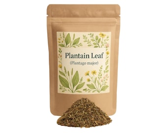 Plantain Leaf | Plantago Major | Plantain Tea | Premium Grade | Herbal