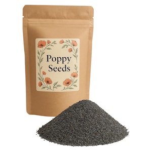Poppy Seed | Tea | Sprouting | Papaver | Poppyseed Premium Grade | Herbal