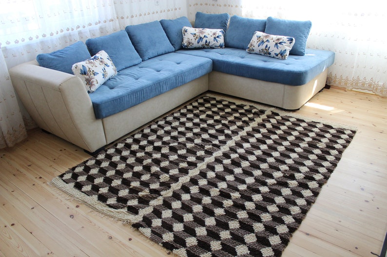 Rug Moroccan Rugberber 6 X 7 White And Gray - 6 X 7 Area Rugs Rug Moroccan Rugberber 6 X 7 White And Gray - 6 X 7 Area Rugs