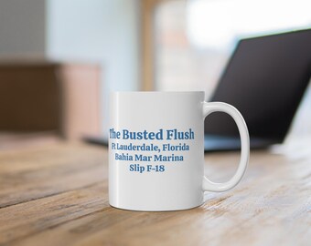 The Busted Flush - Travis McGee - John D. MacDonald - Coffee Mug