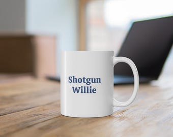 Shotgun Willie - Willie Nelson - Mug 11oz