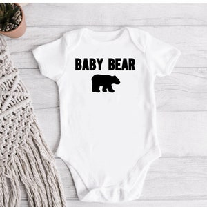 Baby Bear, Baby Boy Onesie, Cute Baby Onesie, Simple Boy Onesie, Newborn Baby, Baby Clothes