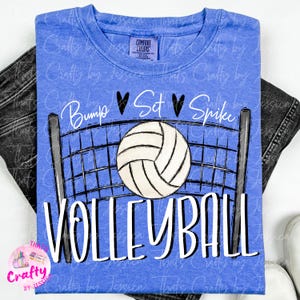 Bump set spike white black Volleyball PNG, digital file, sublimation design