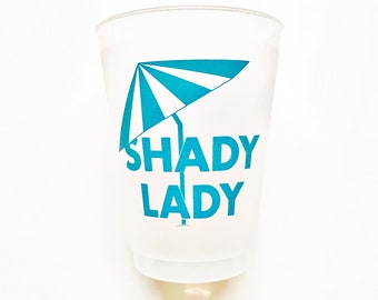 Shady Lady Shatterproof Cups - Set of 4