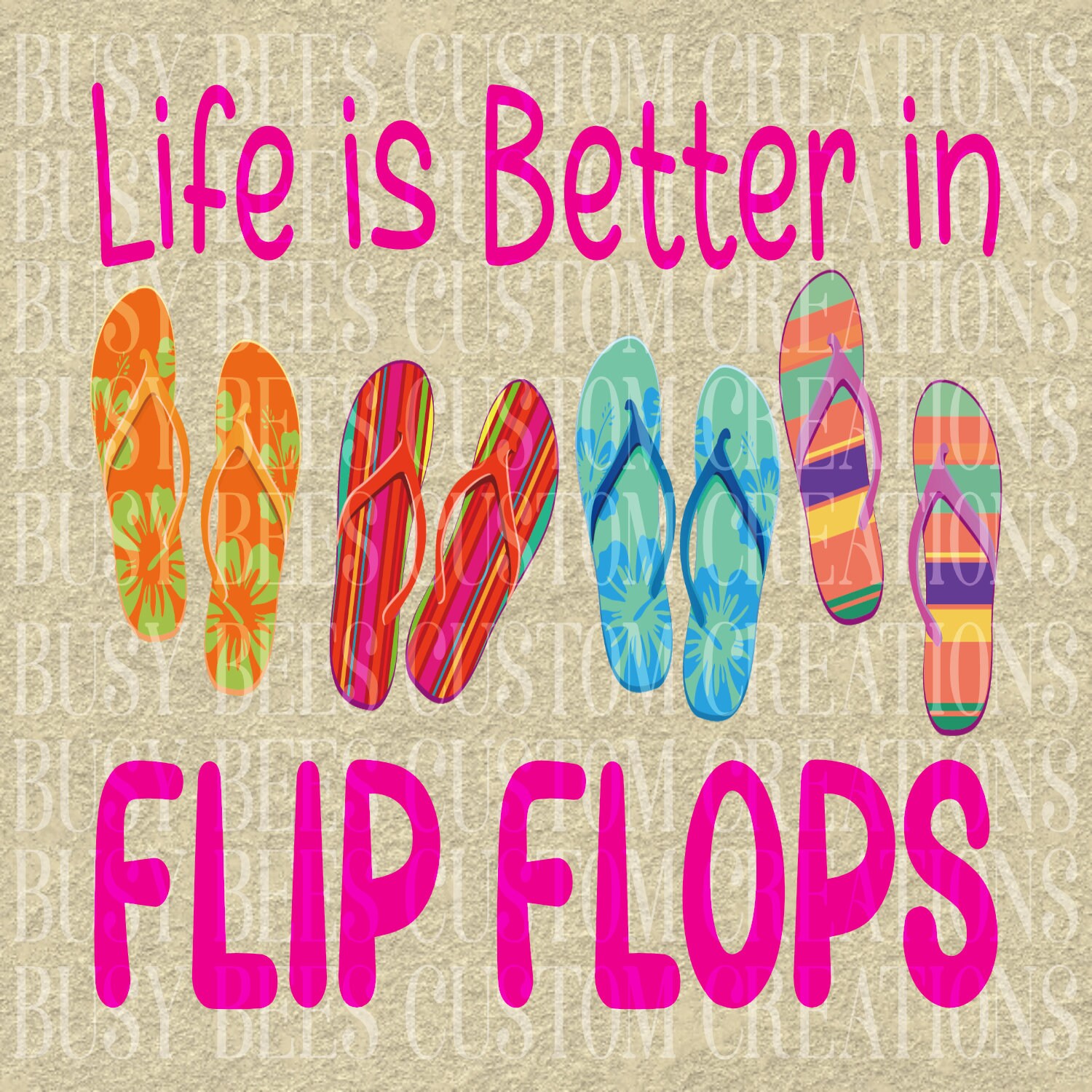 Life is Better in Flip Flops Metal Wreath Sign, Wreath Sign, Summer ...