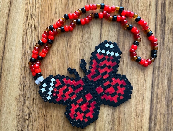 Subtronics Kandi Perler Necklace Rave EDC PLUR Cyclops Army | eBay