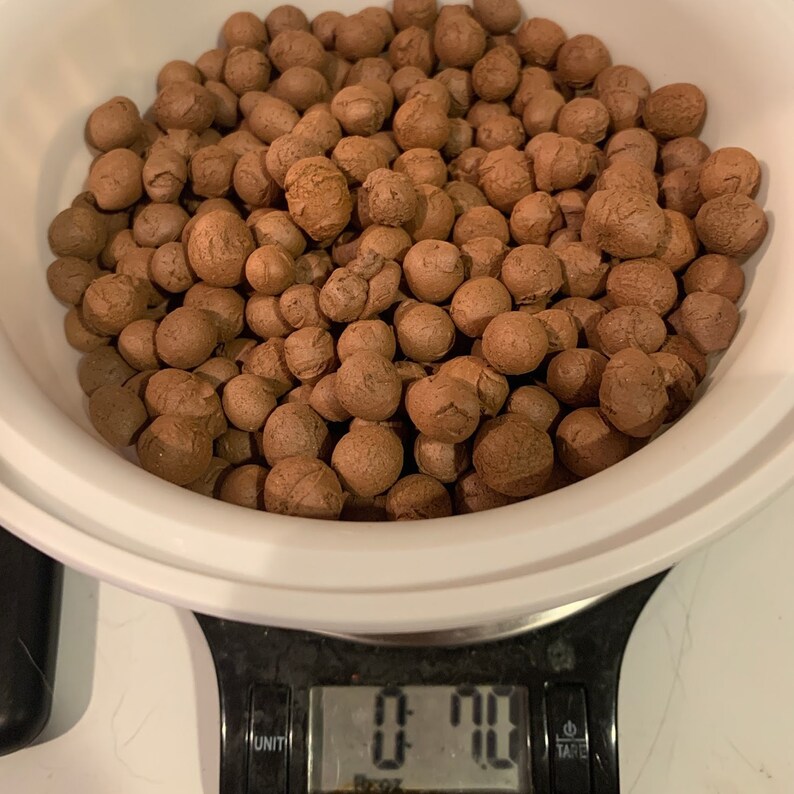 Leca Balls Expanded Clay Balls Hydro Balls Plants Etsy