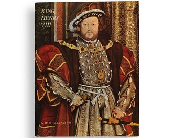 King Henry VIII, British Royalty, Illustrated Biography, Travel Booklet, England