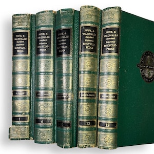 Encyclopedia Journal Cover - Etsy