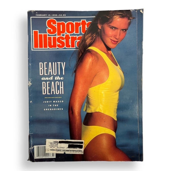 Sports Illustrated, Swimsuit Issue, Beauty and the Beach, Judit Masco, 1990