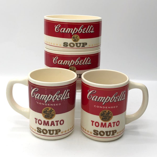 Campbell Soup Bowls Etsy